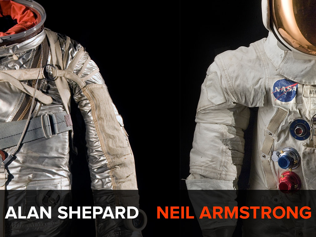 A community of backers around the world came together to help the Smithsonian conserve,
digitize, and display Neil Armstrong's and Alan Shepard's spacesuits.