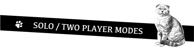 SOLO / TWO PLAYER MODES