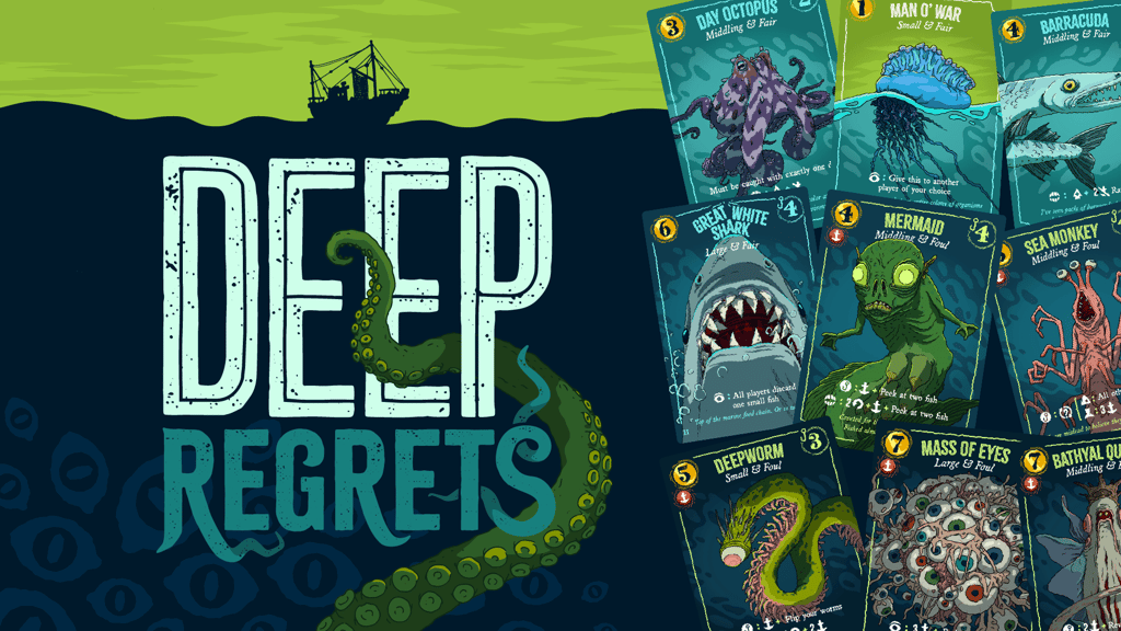 Deep Regrets: An Unfortunate Fishing Game by Judson Cowan — Kickstarter