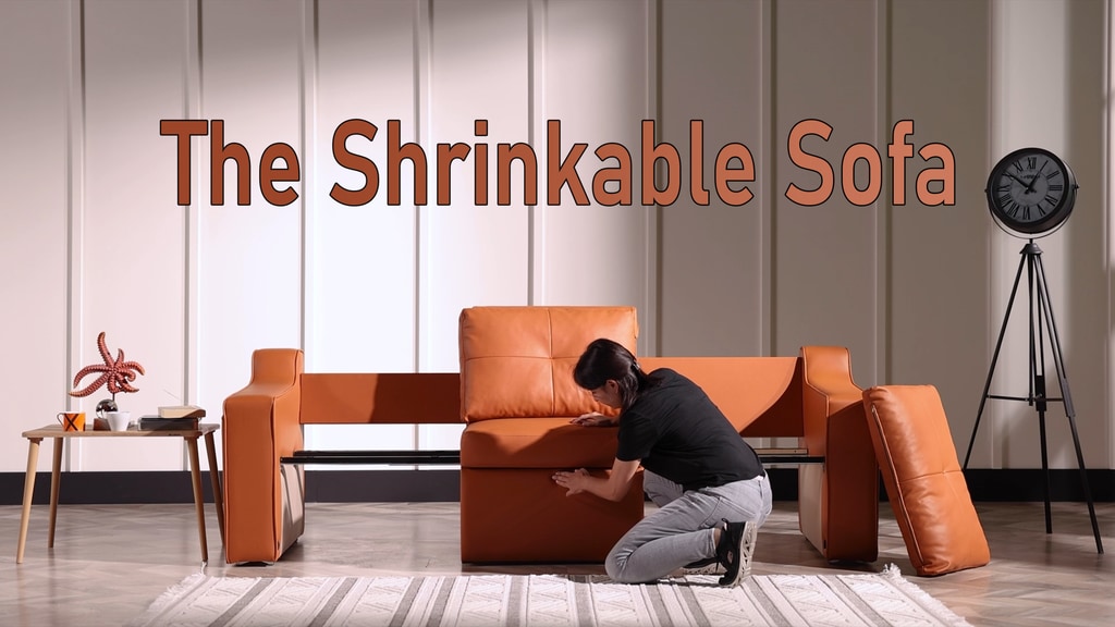 Shrinkable Sofa: the perfect fit for any space or occasion