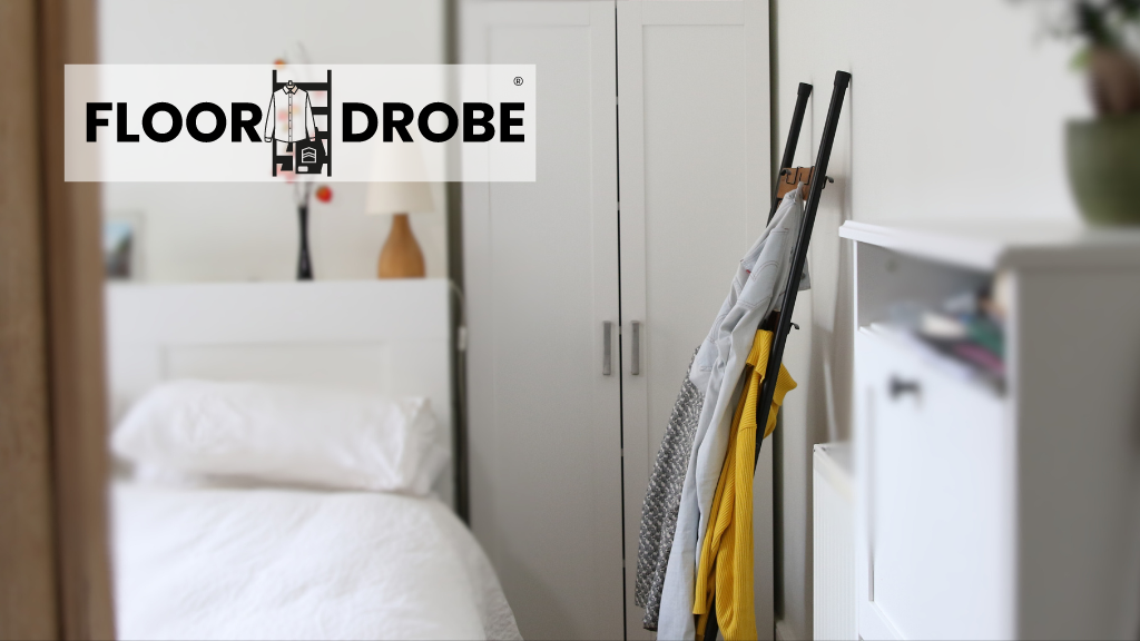 The Floor-Drobe®: No more clothes on the chair... ever!
