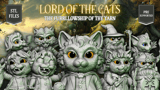 Click here to view LORD OF THE CATS, THE FURRLLOWSHIP OF THE YARN