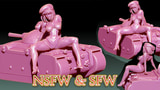 Click here to view Tank Pinup Girl - STL FILES FOR 3D PRINTING