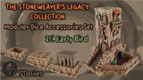 Click here to view The Stoneweaver's Legacy Collection - Dice Accessories - STL