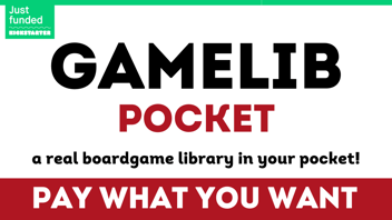 GAMELIB POCKET: a real boardgame library in your pocket! campaign thumbnail