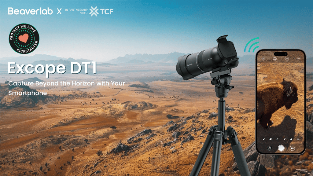 Excope DT1|The World's Lightest Super Telephoto Camera